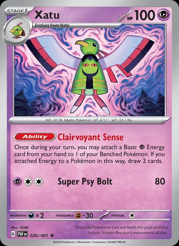 Xatu – Paldean Fates 026