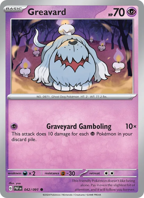 Greavard – Paldean Fates 042