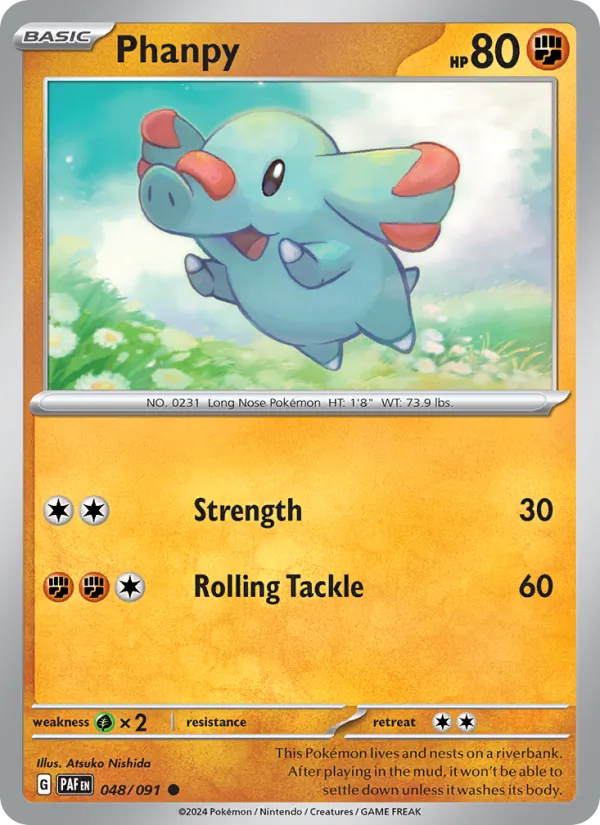 Phanpy – Paldean Fates 048