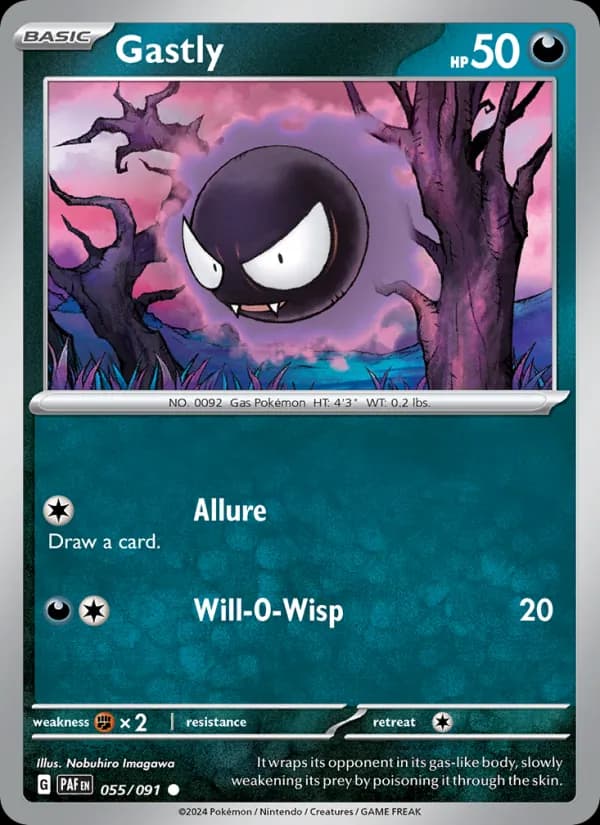 Gastly – Paldean Fates 055
