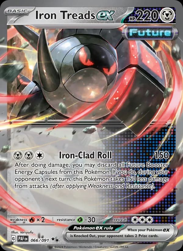 Iron Treads ex – Paldean Fates 066