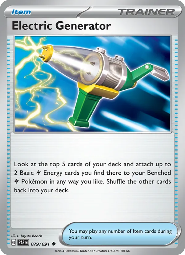 Electric Generator – Paldean Fates 079