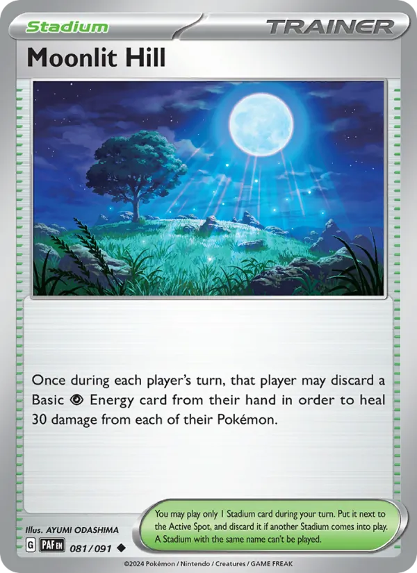 Moonlit Hill – Paldean Fates 081