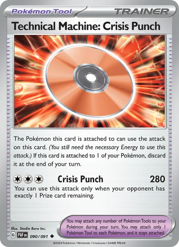 Technical Machine: Crisis Punch – Paldean Fates 090