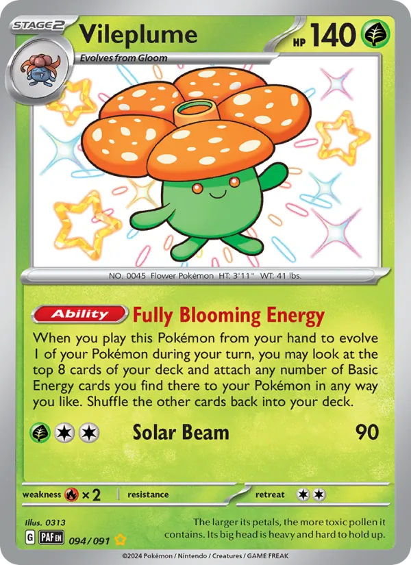 Vileplume – Paldean Fates 094