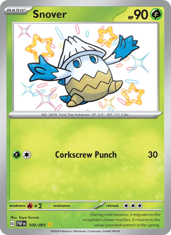 Snover – Paldean Fates 100