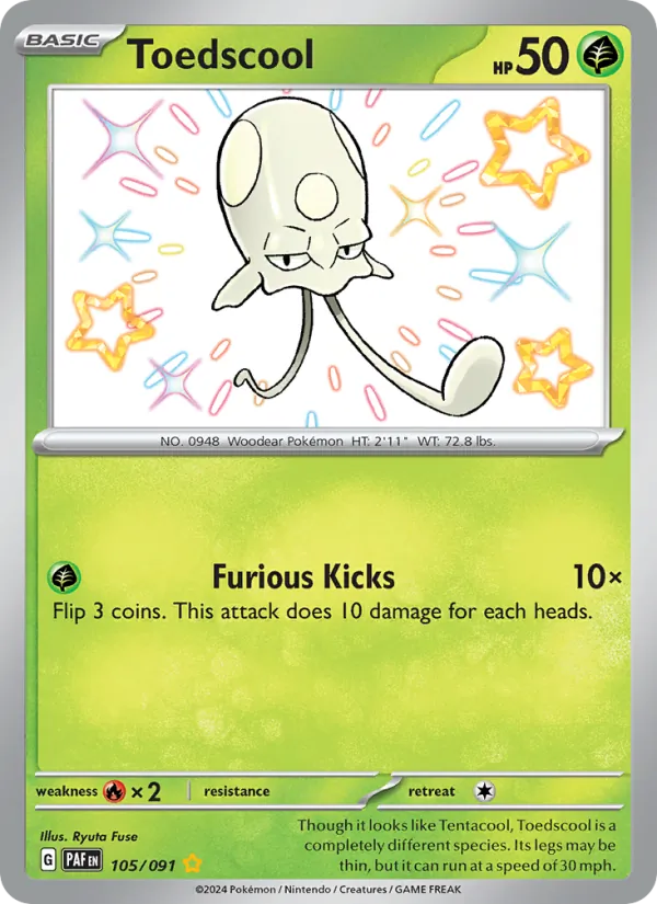 Toedscool – Paldean Fates 105