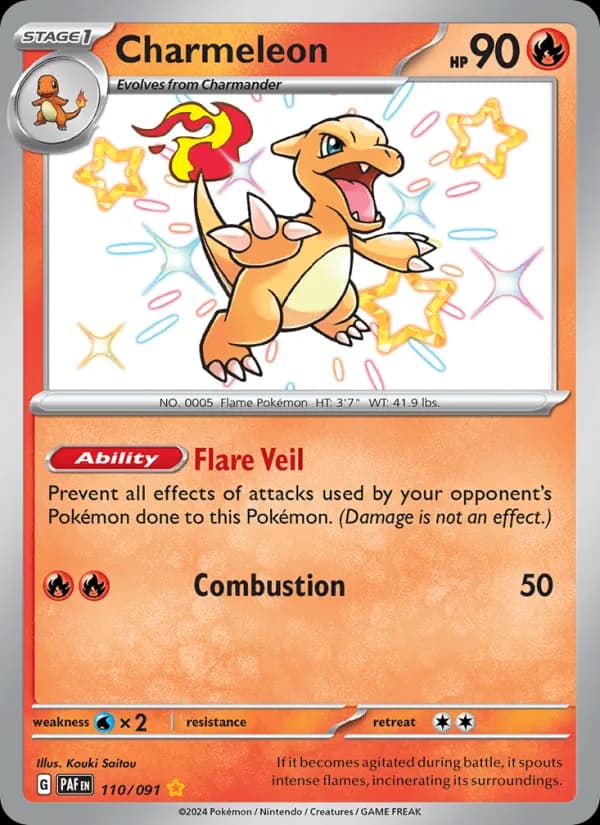 Charmeleon – Paldean Fates 110