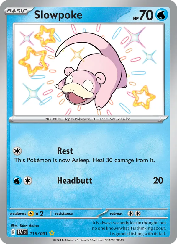 Slowpoke – Paldean Fates 116