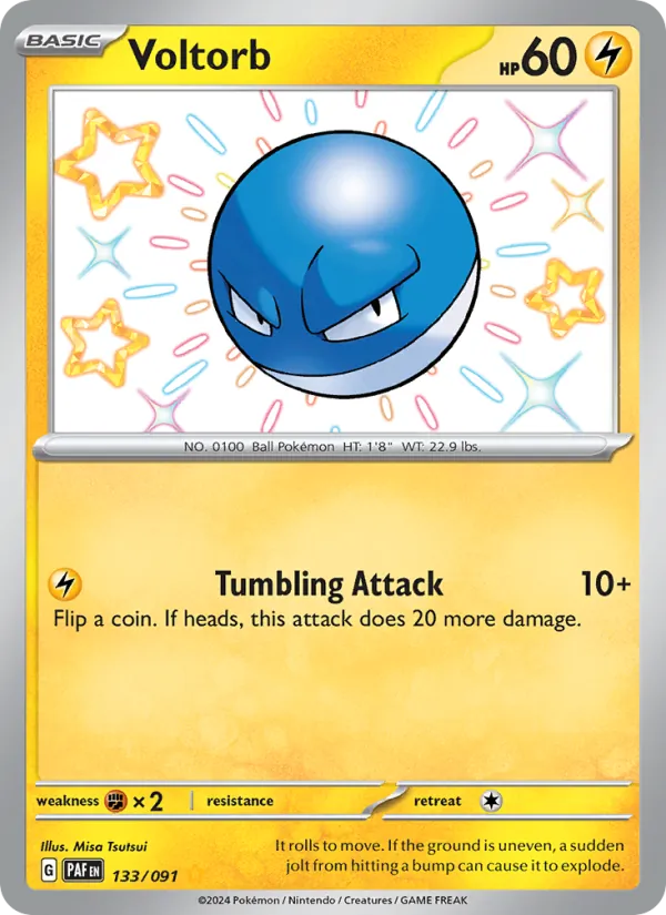 Voltorb – Paldean Fates 133