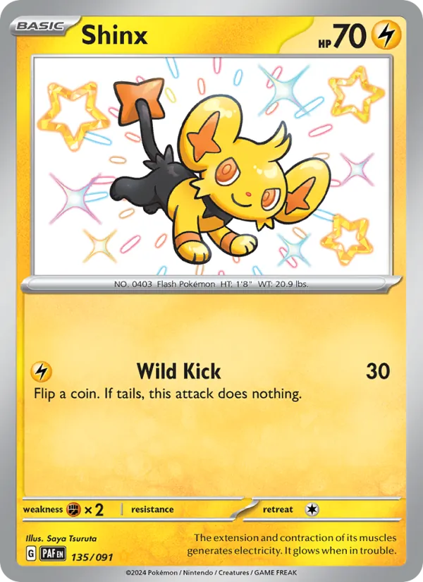 Shinx – Paldean Fates 135