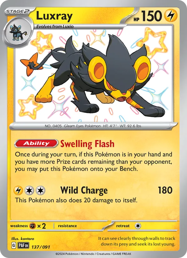 Luxray – Paldean Fates 137