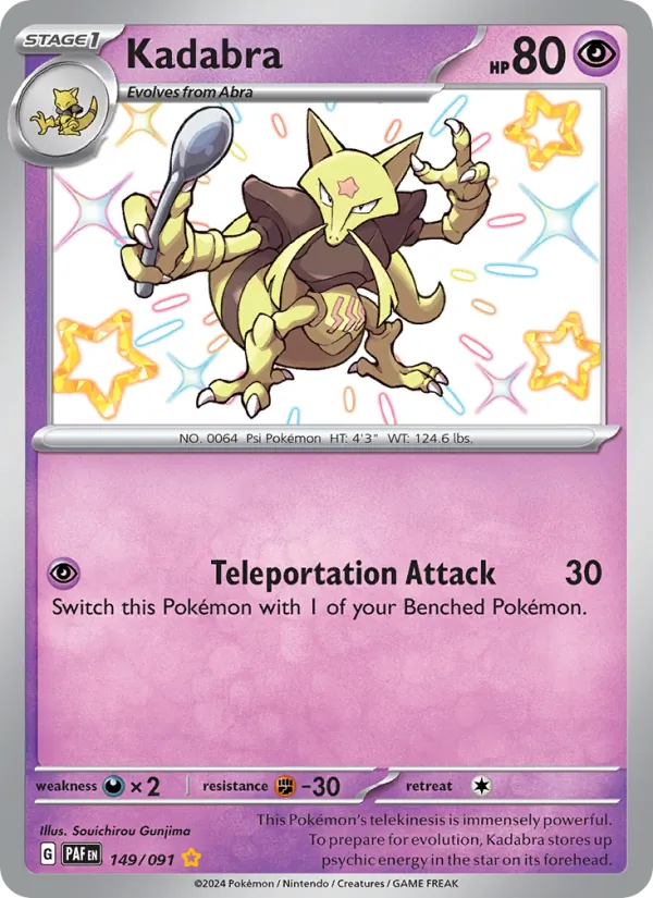 Kadabra – Paldean Fates 149