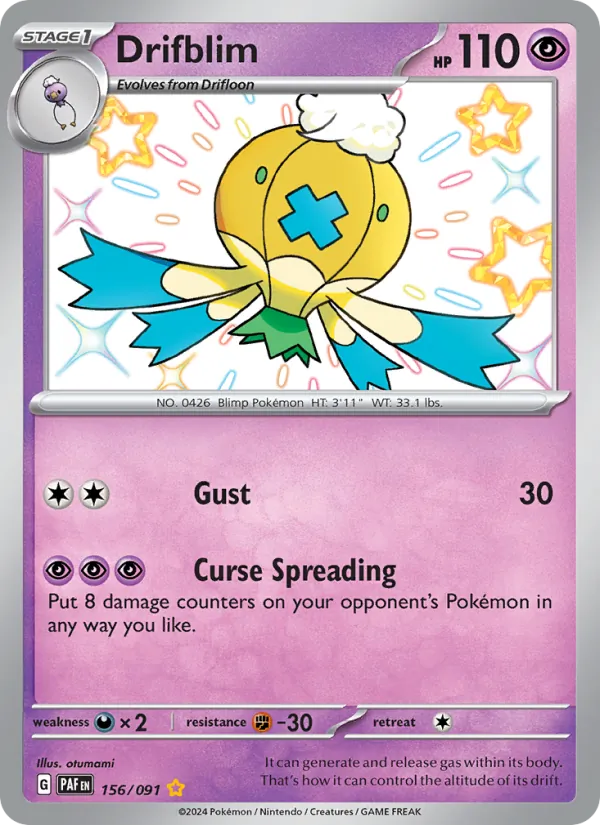 Drifblim – Paldean Fates 156