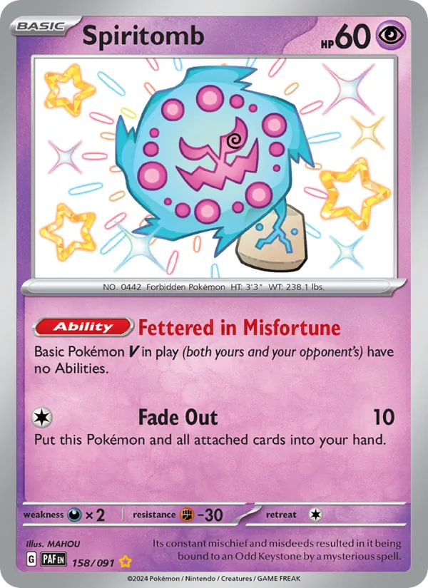 Spiritomb – Paldean Fates 158
