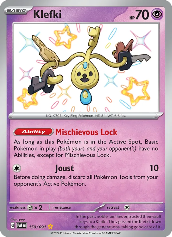 Klefki – Paldean Fates 159