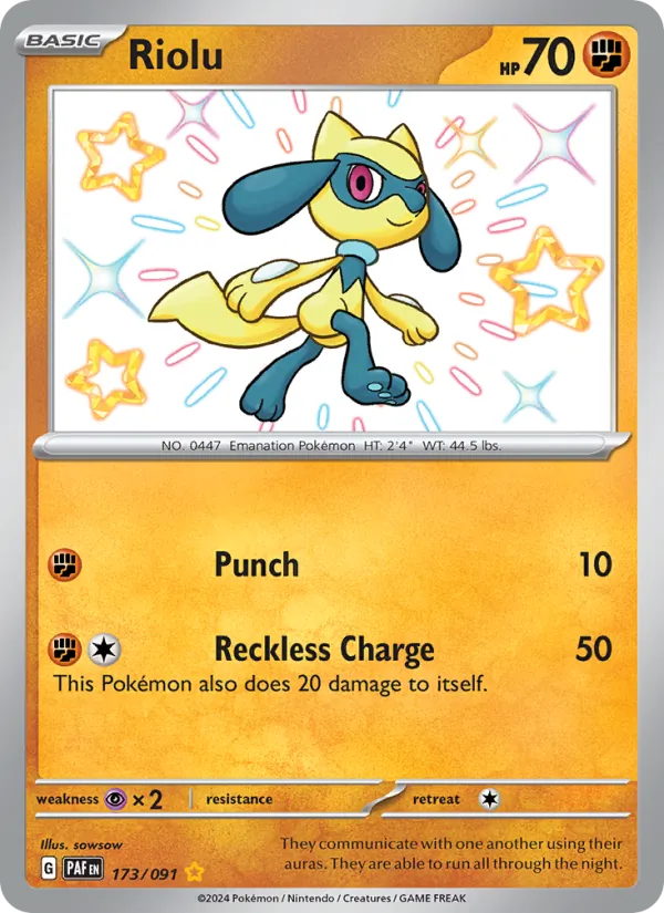 Riolu – Paldean Fates 173