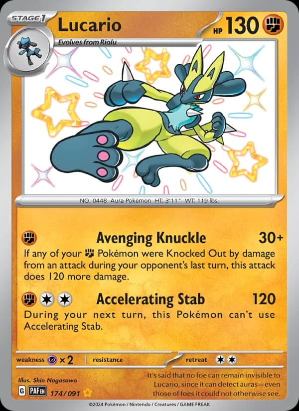 Lucario – Paldean Fates 174