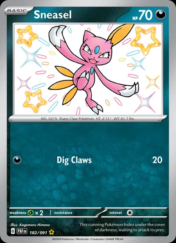 Sneasel – Paldean Fates 182