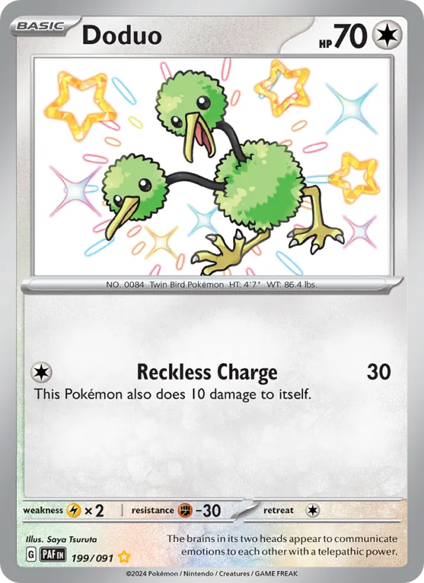 Doduo – Paldean Fates 199
