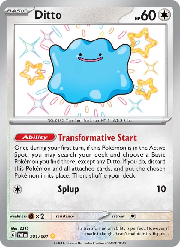 Ditto – Paldean Fates 201