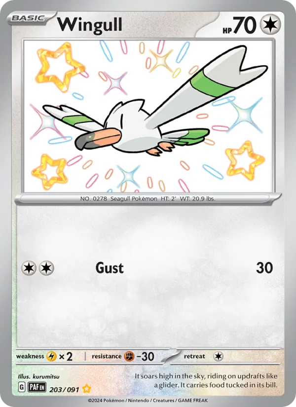 Wingull – Paldean Fates 203