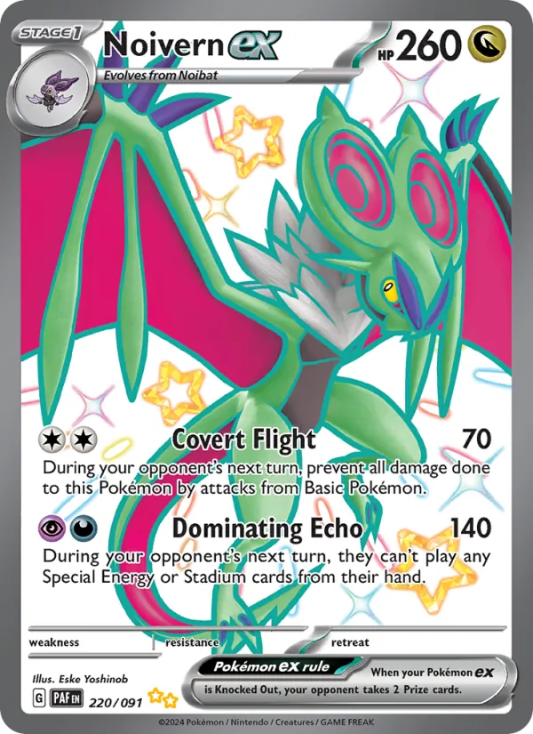 Noivern ex – Paldean Fates 220