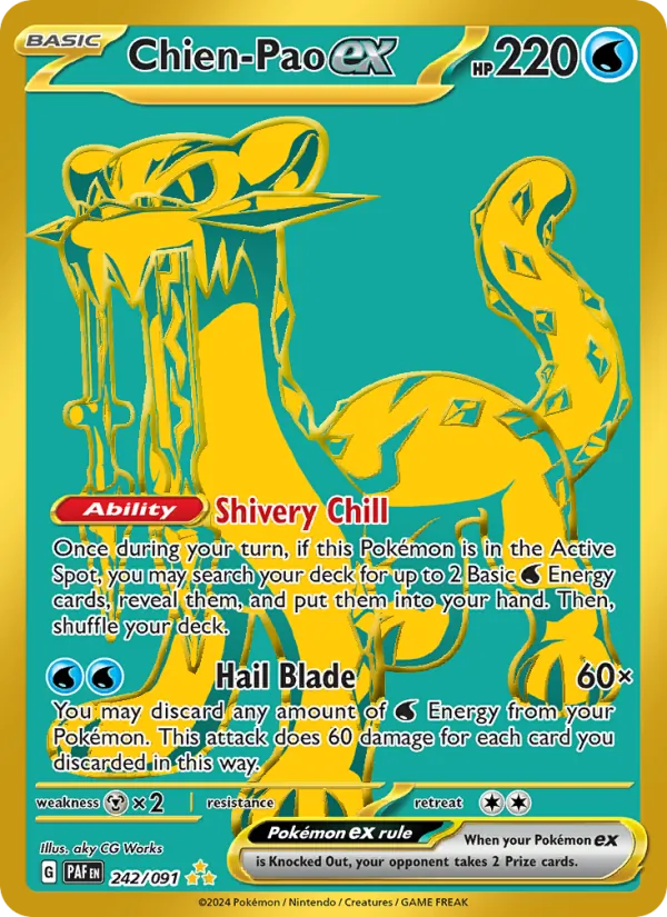 Chien-Pao ex – Paldean Fates 242