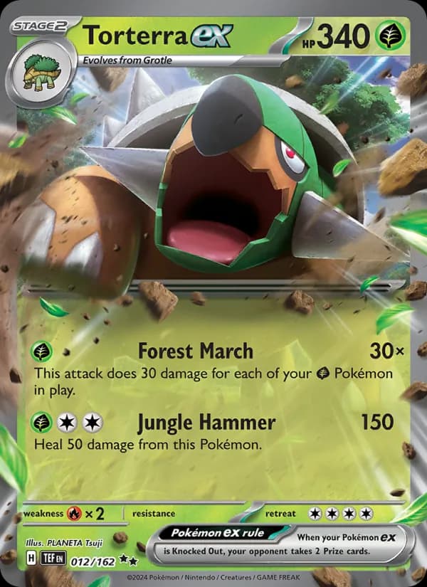 Torterra ex – Temporal Forces 012