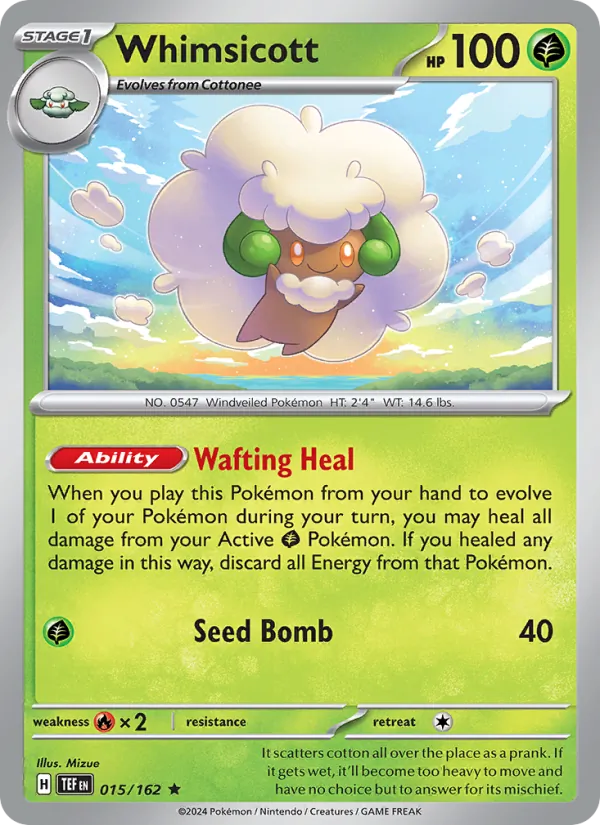Whimsicott – Temporal Forces 015