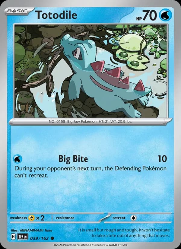 Totodile – Temporal Forces 039