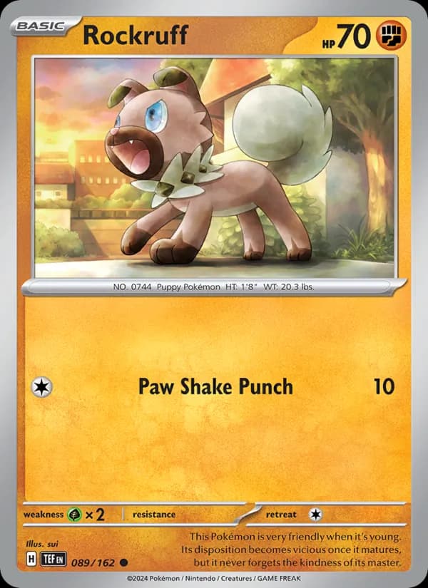 Rockruff – Temporal Forces 089