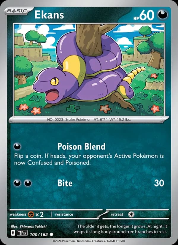 Ekans – Temporal Forces 100