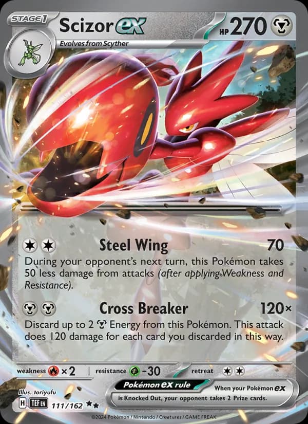 Scizor ex – Temporal Forces 111