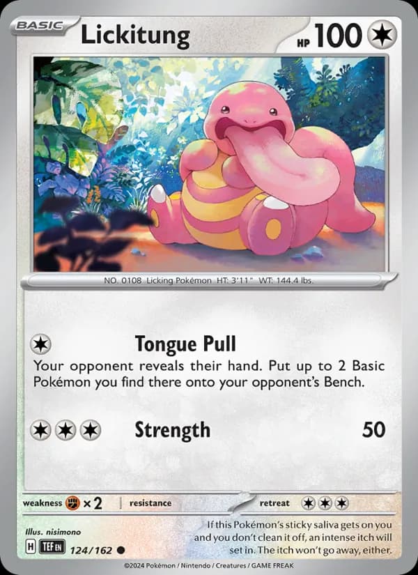 Lickitung – Temporal Forces 124