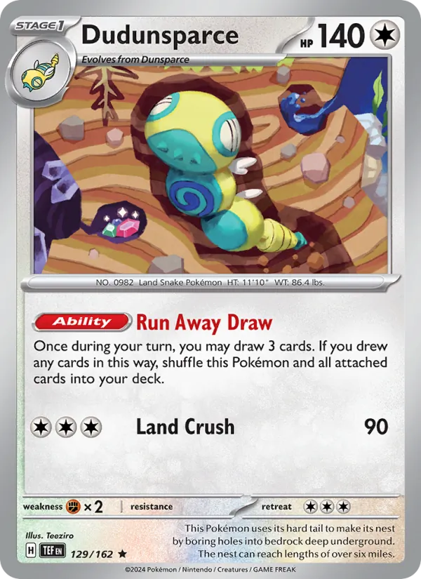 Dudunsparce – Temporal Forces 129