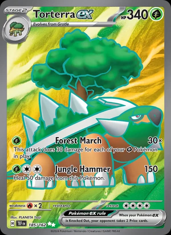 Torterra ex – Temporal Forces 185