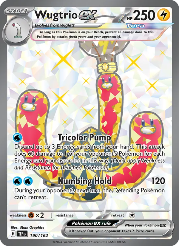 Wugtrio ex – Temporal Forces 190