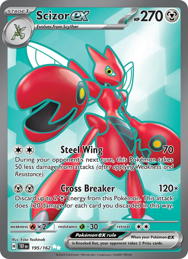 Scizor ex – Temporal Forces 195