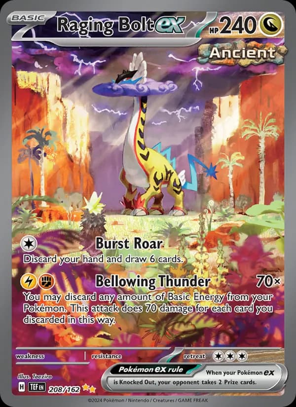 Raging Bolt ex – Temporal Forces 208