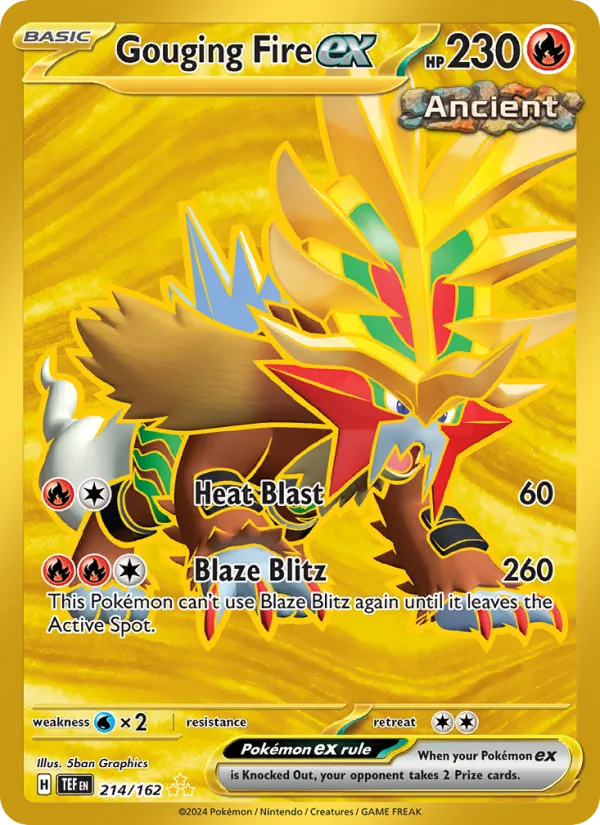 Gouging Fire ex – Temporal Forces 214