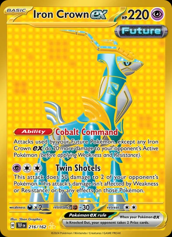 Iron Crown ex – Temporal Forces 216