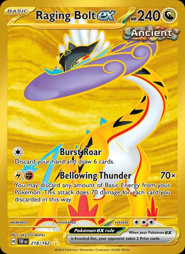 Raging Bolt ex – Temporal Forces 218