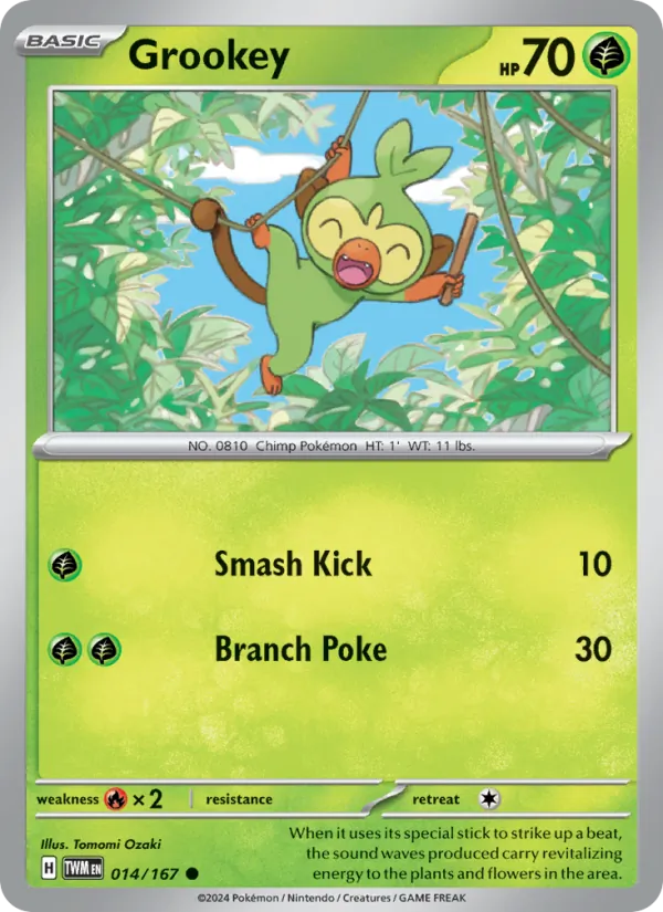 Grookey – Twilight Masquerade 014