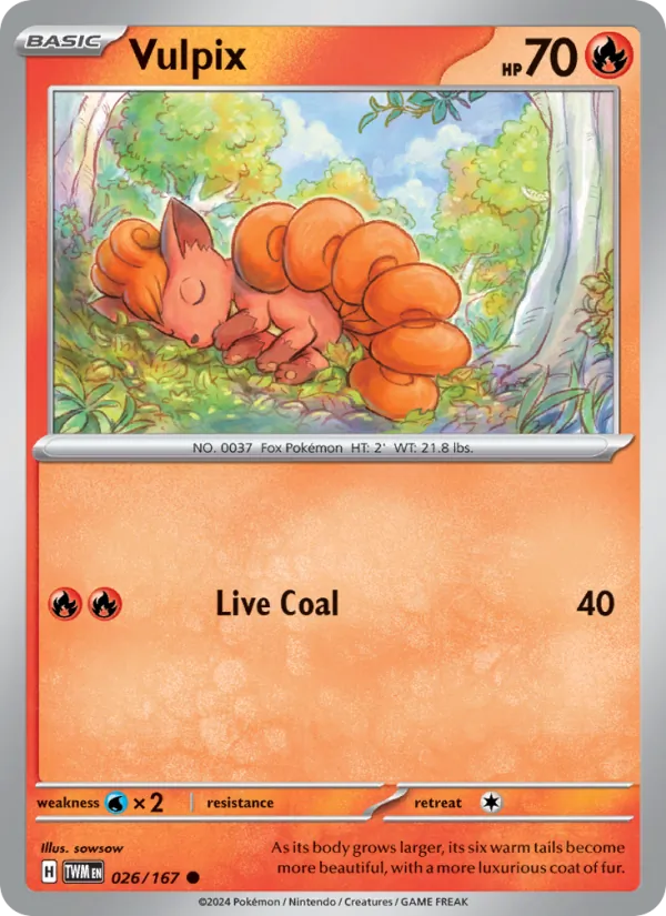 Vulpix – Twilight Masquerade 026