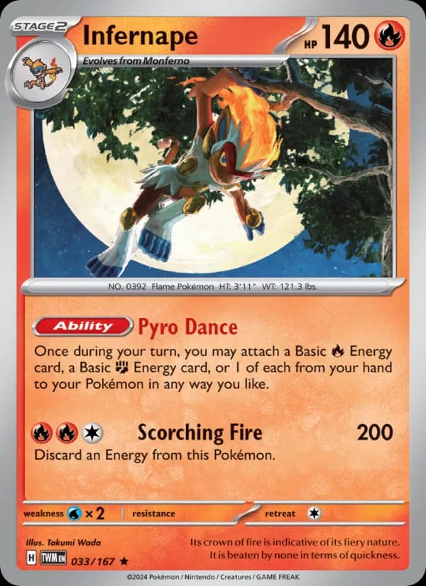 Infernape – Twilight Masquerade 033