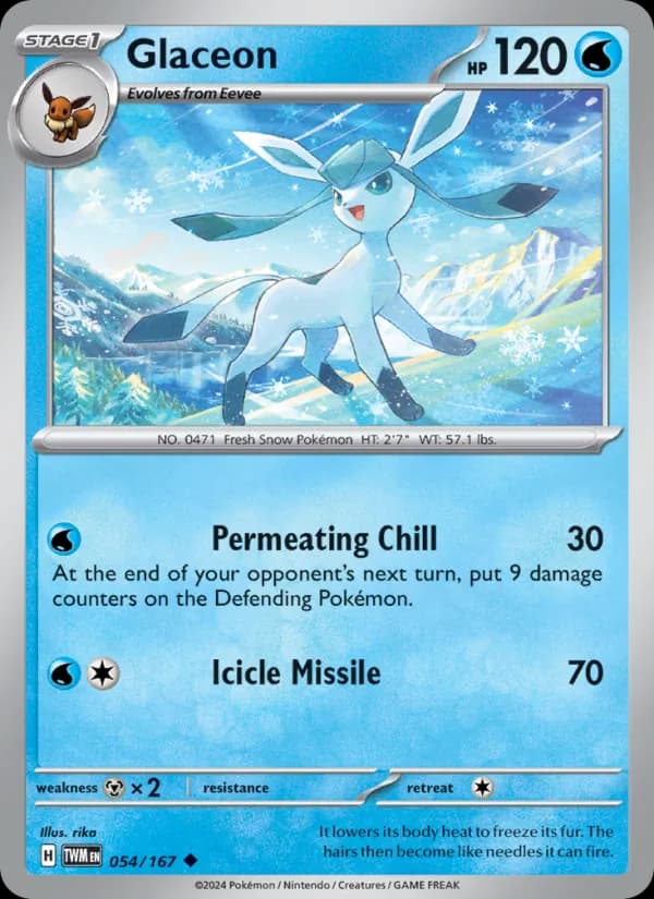 Glaceon – Twilight Masquerade 054