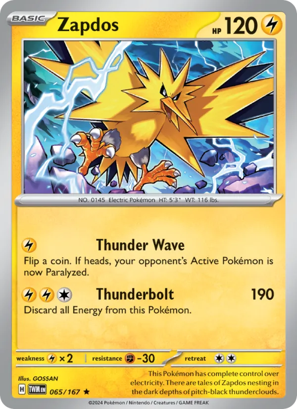 Zapdos – Twilight Masquerade 065