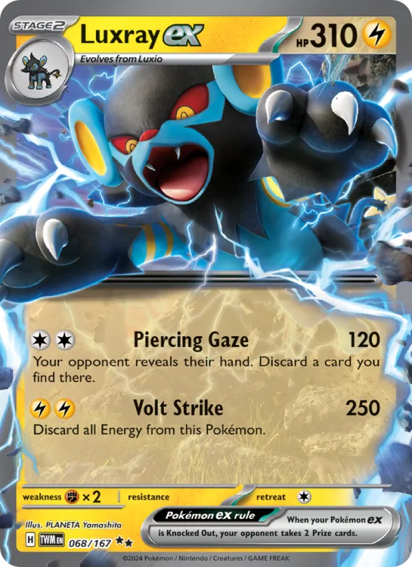 Luxray ex – Twilight Masquerade 068