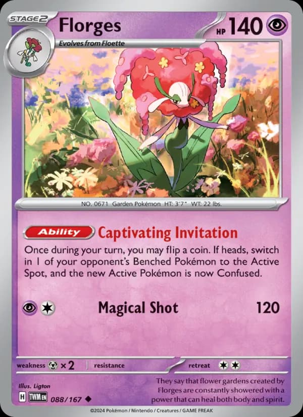 Florges – Twilight Masquerade 088